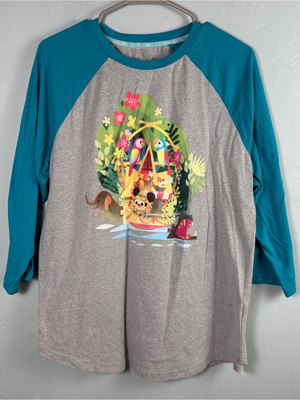 2023 Disney Parks Joey Chou TIKI ROOM Baseball Tee Shirt
